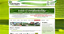 Desktop Screenshot of palmheightshomes.com